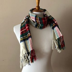 Vintage Plaid Scarf